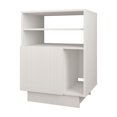 thumbnail image 3 of Nexera Marble 1 Door Audio Tower, White, 3 of 5