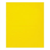 Office Depot® Brand Flat 2-Mil Poly Bags, 15" x 18", Yellow, Case Of 1,000