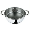 thumbnail image 2 of Serenk Modernist Stainless Steel Saute Pan, 2.64 Q Cooking Pan, Dishwasher Safe, 2 of 7