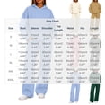 thumbnail image 4 of 2 Piece Sets for Women Lounge Set Fall Outfits 2026 | 2 Piece Outfits,Long Sleeve,Solid,Wide Leg Sweatpants,Matching Sets Women Clothing,Tracksuits,Pants Set, 4 of 8