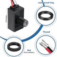 thumbnail image 3 of 2 Pieces Dusk to Dawn Sensor for Outdoor Lighting 120-277V Photoelectric Switch Photocell Light Sens, 3 of 5