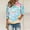 Z07, variant on Women Plus Size Hoodies Women Loose Tie-Dye Printed Buttoned Long Sleeve Sweatshirt Tops