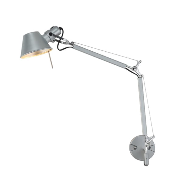 yotijay Aluminum Adjustable Swing Arm Wall Lamp Wall Mounted Reading Light Fixture for Living Room Bedside Home Dining Room Porch