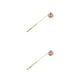 thumbnail image 4 of Extintor de velas Moyic Acero inoxidable Oro rosa 2Conjunto, 4 of 6