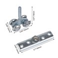 thumbnail image 5 of BQLZR Rouleau de Rail Coulissant pour Porte de Grange H4-3, 5 of 5