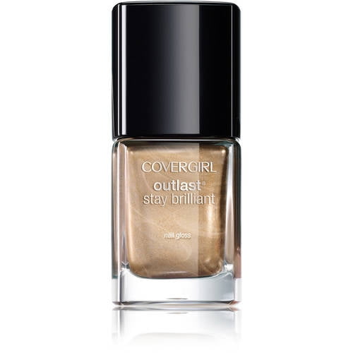 COVERGIRL Outlast Stay Brilliant Nail Gloss Camel, .37 oz