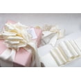 thumbnail image 3 of Joycrosso Ivory Ribbon 3 Inch Wide Thick Fabric Ribbon, 50 Yards Double Faced Satin for Chair Sash Bows Making Bouquet Sewing Christmas Decoration, 3 of 7