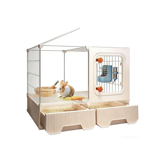 Premium Outdoor Pet Rabbit Cage The Perfect Home Rabbit Villa & Snuggly Rabbit Nest for Your Beloved Bunny