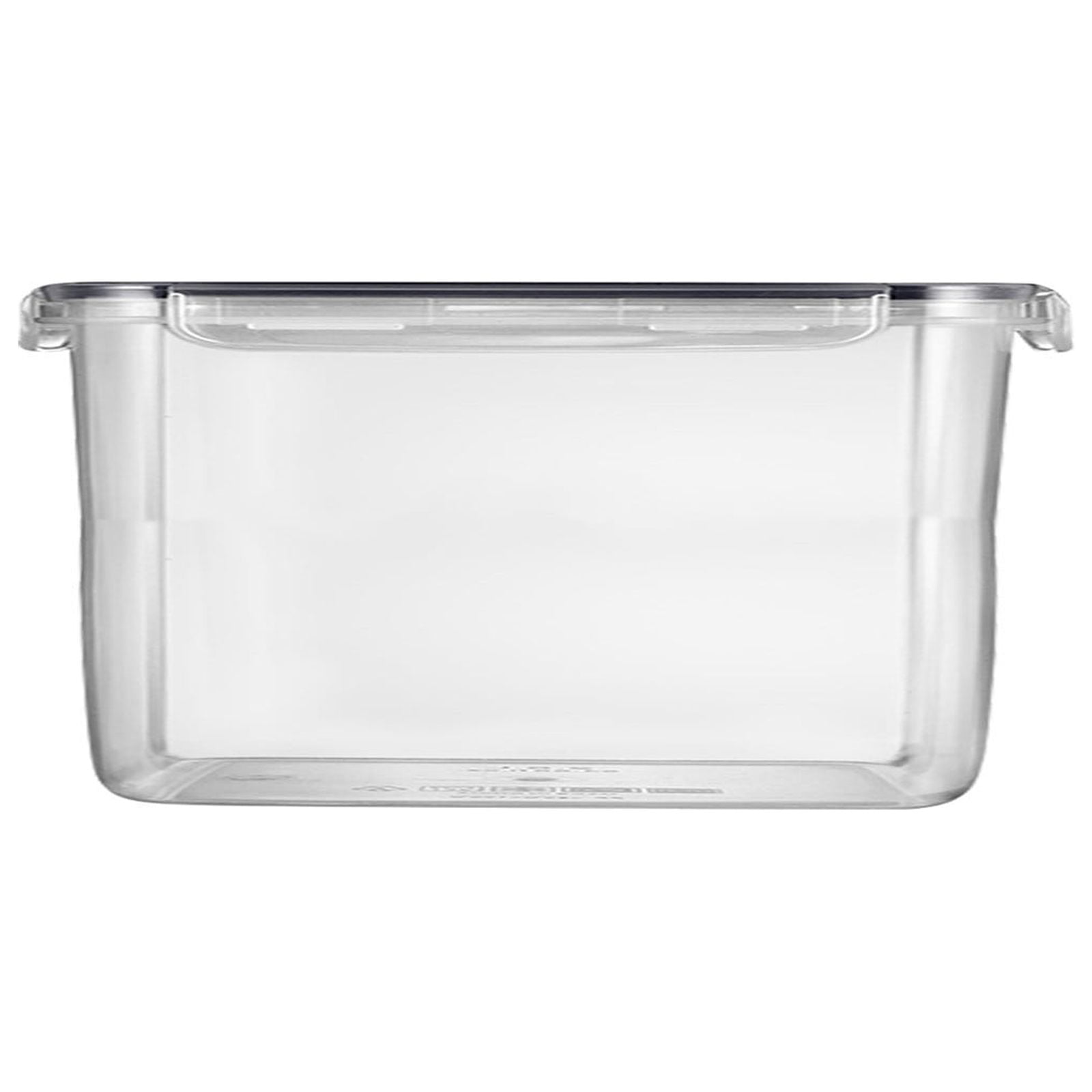 Airtight Food Storage Containers, Kitchen Pantry Organization, Clear Plastic Sealed Jars with Lids, 5 Piece Set for Dry Goods