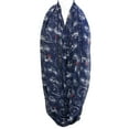 thumbnail image 2 of Wrapables? Lightweight Vintage Bicycle Infinity Scarf, Blue, 2 of 7