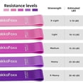 thumbnail image 2 of Juego de 5 bandas de ejercicio Resistance Loop JAKKOFOXX (surtidas), 2 of 5