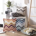 thumbnail image 4 of 2pcs Nordic sofa cut velvet modern simple velvet cushion cover, 4 of 5