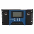 thumbnail image 2 of Solar Charge Controller Regulator 4 USB Ports LCD Display for Home RV Boat, 2 of 7