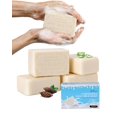 thumbnail image 1 of El jabón australiano de leche de cabra larosanna ayuda a hidratar, suavizar y limpiar la piel Jabón en barra de triple molienda con manteca de cacao, aloe vera y aceite vegetal puro, barras de jabón c, 1 of 1