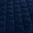 thumbnail image 3 of Flxxie Microfiber Ultra Soft Toddler Comforter, Warm Kids Crib Quilted Blanket, Navy Blue, 43"x60", 3 of 5
