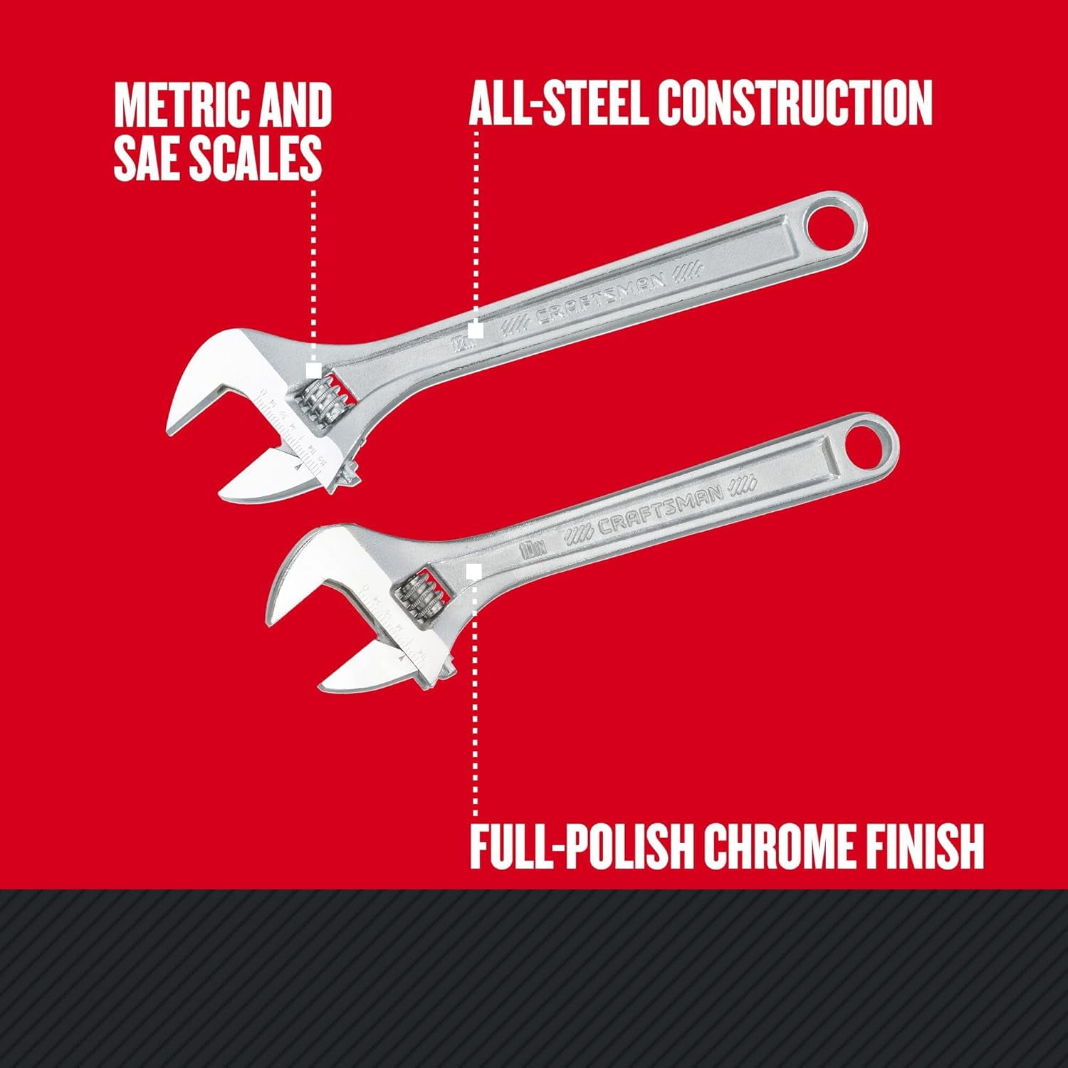 CRAFTSMAN All Steel Wrench Set (2 pc)
