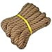 thumbnail image 3 of Twisted Manila Rope Jute Rope (1 Inch x 10 Feet) Natural Thick Hemp Rope for Crafts, Nautical, Railings, Hammock, Decorating, 3 of 4