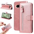 thumbnail image 4 of Estuche de Cuero PU con Cierre para Google Pixel 8A , Funda Protectora con Billetera y Correa, 4 of 6
