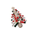 thumbnail image 3 of Broche navideño, decorativos para bolsos, mochilas, jerséis, ropa, árbol rojo Zulema Broche, 3 of 8