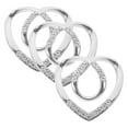 thumbnail image 5 of 3pcs Scarf Ring Clips T Shirt Tie Clips Decorative Scarf Clasps Clothes Waist Buckle, 5 of 5