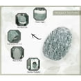 thumbnail image 4 of Essential 2-Piece Bathroom Contour and Toilet Lid Cover Set, Plush Microfiber Contour Rug and Non-Slip Toilet Lid Cover, Ultra Absorbent, Quick-Dry, Machine Washable, Green, 4 of 9