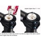 thumbnail image 4 of Advancent Expansor de auriculares para bicicleta, tapa de vástago, tuerca de enchufe de compresión, tapones de presión de horquilla Ciclismo Azul, 4 of 6