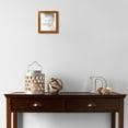 thumbnail image 3 of ArtToFrames 8x9 inch Honey Picture Frame, Brown Wood Poster Frame (4093), 3 of 7