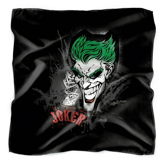 Batman Joker Sprays The City Small Bandana (21 in x 21 in)