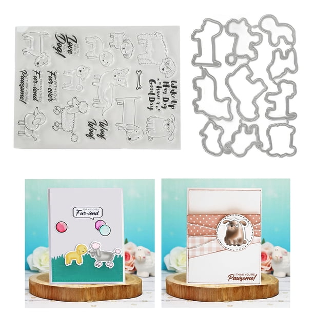 Sellos transparentes, kit de sellos transparentes, kit exclusivo de sellos transparentes, sellos para hacer tarjetas, diseño personalizado