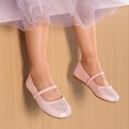 thumbnail image 2 of Zapatos de Vestir para Niñas Pequeñas DREAM PAIRS Mary Jane Rosa con Brillantes, 2 of 6