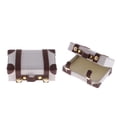 thumbnail image 1 of 2 Uds 1/12 Miniatura Vintage Cinturón de material cuero de Maleta Caja de Equipaje Accesorio de Juguetes para Juegos de Simulación para CUTICAT Juguete de la casa de muñecas, 1 of 8