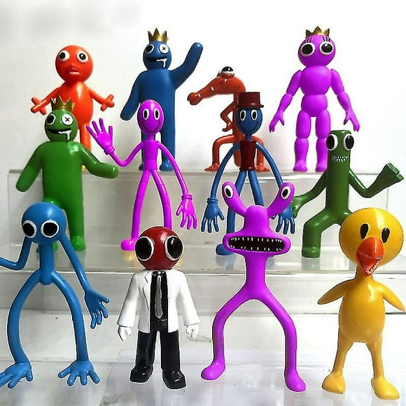2022 Roblox Rainbow Friends Figures Model Dolls Anime Figure Horror Games Car Cake Decoration Children Toys Gift
