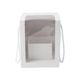 thumbnail image 2 of Cajas de papel de regalo cuadradas para favores de banquete de L blanco Yuyangstore caja del paquete, 2 of 8