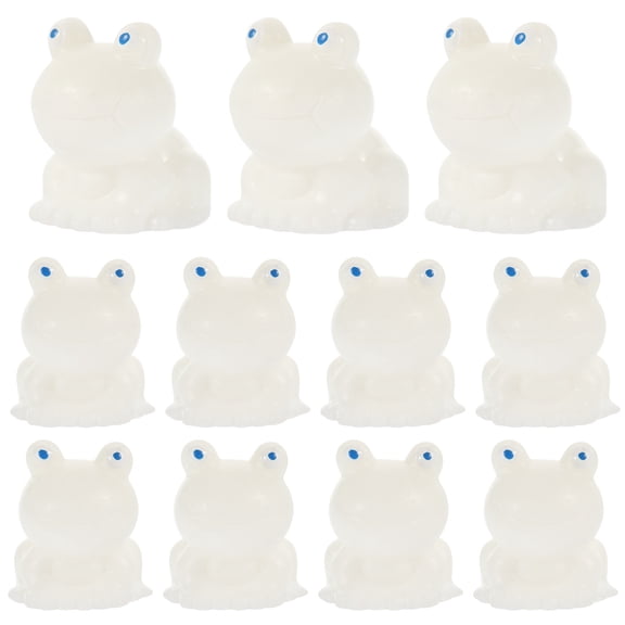 20 Pcs Mini Dinosaur Figures Frog Birthday Decorations Little Ornament