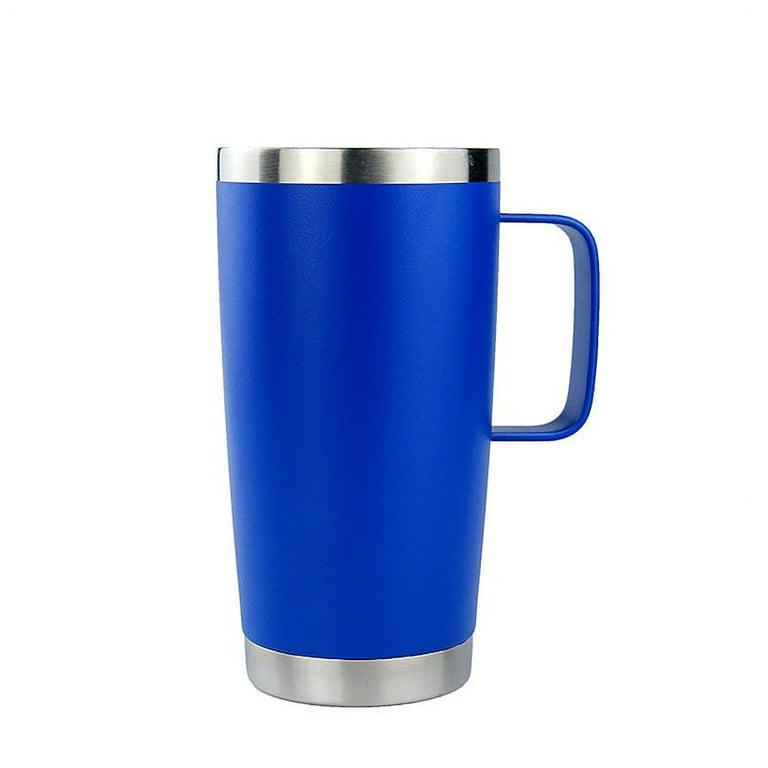  ECOYEE Stainless Steel Travel Coffee Mug 20oz - Insulated Hot  Cold Tumbler, Thermal Coffee Cup, Double Wall Leakproof Mug - Ideal for  Travel (Blue, 20oz) : Home & Kitchen