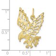 thumbnail image 2 of Collier Pendentif Aigle en Or Jaune 10k, 2 of 6