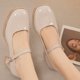 thumbnail image 1 of Zapatos de tacón alto para mujer, otoño 2023, negro, Beige, zapatos de boda, zapatos de oficina de tacón medio, tacones gruesos sexis a la moda para mujer, tacones altos 37 Gao Jinjia LED, 1 of 2