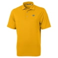 thumbnail image 2 of Men's Cutter & Buck Gold Green Bay Packers  Virtue Eco Pique Tile Print Recycled Polo, 2 of 3