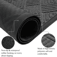 thumbnail image 4 of IAJXWI Entrance Mat, Non-Slip Large Doormat Entry Rug, Indoor Outdoor Floor Mat, Gray, 3 x 5ft, 4 of 9