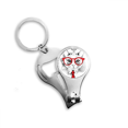 thumbnail image 1 of Bussiness Cat cabeza proteger animal mascota amante Cortador de clavos Anillo Llavero Abrebotellas Clipper, 1 of 3