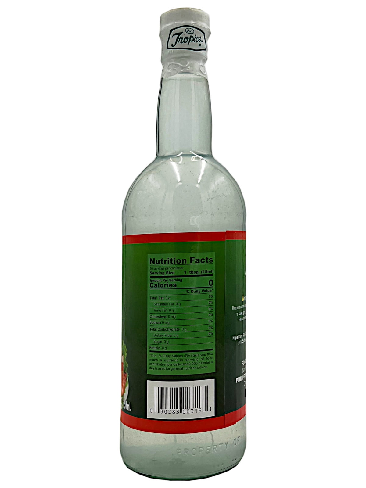 Tropics Palm Vinegar (Sukang Paombong), 25 oz, Pack of 2
