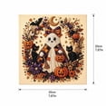 thumbnail image 3 of Halloween Pearl Diamond Art Kits for Adults, Ghost Diamond Painting Craft Kit with Crystal Pearl Beads, Cute Ghost Diamond Art for Adults, Halloween Home Wall Decor, Fall DIY Gift(Style-H), 3 of 7
