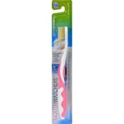 Mouth Watchers Antibacterial Youth Toothbrush, Pink
