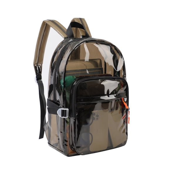 Fashionable PVC Laptop Backpack Rucksacks Large Capacity Daypacks Campus Student School Bag for Travel Casual Use