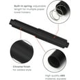 thumbnail image 2 of xianyou-Toilet Paper Holder Roller Replacement, 2Pcs 6.5inch Plastic Toilet Paper Spring Rod Toilet Tissue Holder Replacement Spindle Replacement Rod fits Extra Large Bathroom Tissue Rolls (Black), 2 of 4