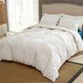 thumbnail image 3 of Puredown All Season White Goose Down Fiber Gusseted Comforter, Full/Queen, 3 of 8
