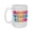 white, variant on "GOOD VIBES CLUB" 15oz Cheerful Ceramic Mug - Double-Sided & Durable Drinkware for Positive Souls