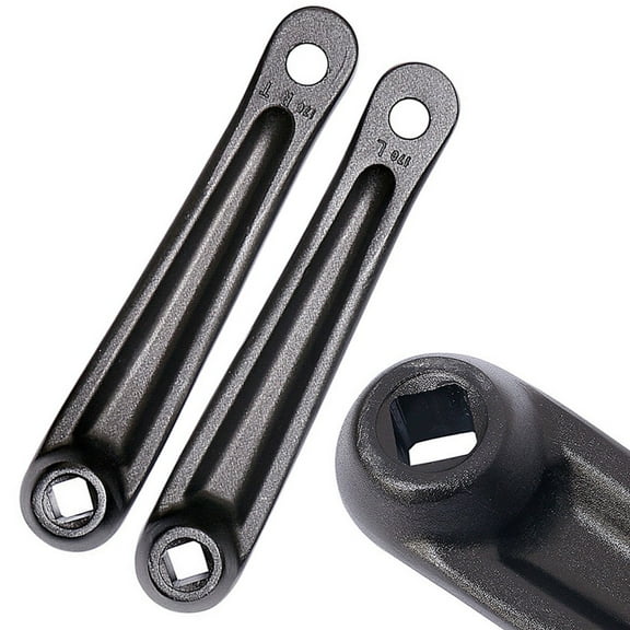 A Pair 170Mm Bicycle Crank For Exercise Bike For E-Bike Indoor Sports Fangkenuo