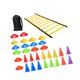 thumbnail image 3 of Kit deportivo para entrenamiento de agilidad, juego de pies y fútbol. Conjunto de entrenamiento de velocidad y agilidad. 34pcs, 3 of 8