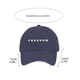 thumbnail image 3 of Gorra de béisbol ajustable clásica baja con estampado sin estructura para hombre y mujer, 3 of 5